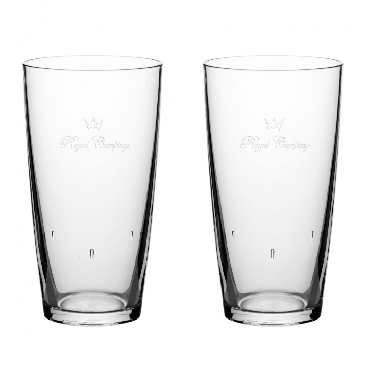 Royal Camping Ølglass Tritan 58cl 2-pk i gruppen Husholdning & Kjøkken / Servering / Glass & Krus / Ølglass hos Campmarket (84078)