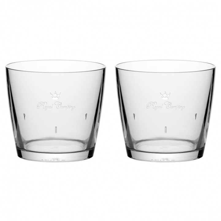Royal Camping Vannglass Tritan 35cl 2-pk i gruppen Husholdning & Kjøkken / Servering / Glass & Krus / Drikkeglass hos Campmarket (84079)