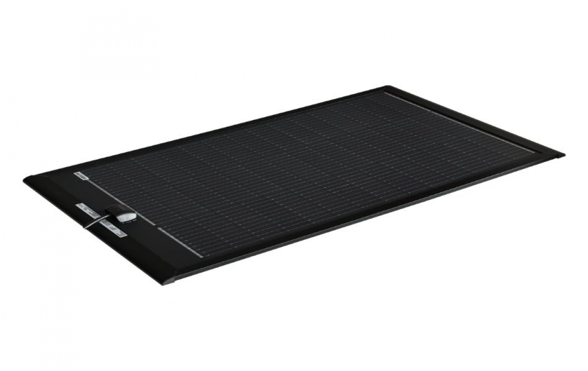 GoCamp Solpanel Premium Shingled Svart 120W i gruppen Campingvogn & Bobilt / Elektronikk / Solpaneler hos Campmarket (84087)