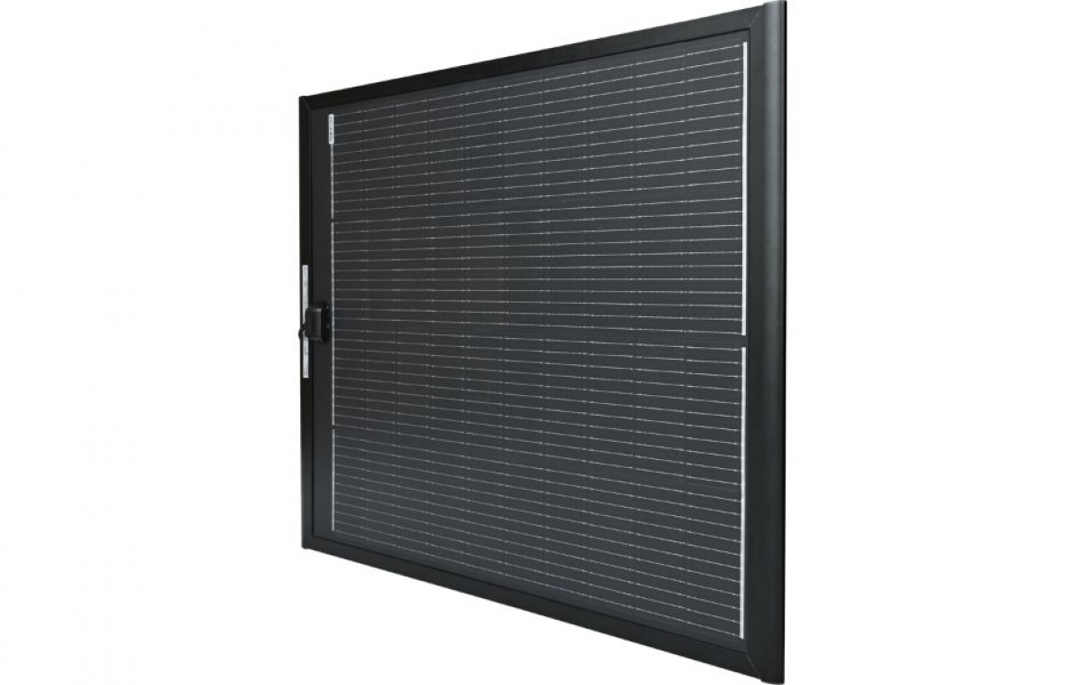 GoCamp Solpanel Premium Shingled Svart 150W i gruppen Campingvogn & Bobilt / Elektronikk / Solpaneler hos Campmarket (84088)