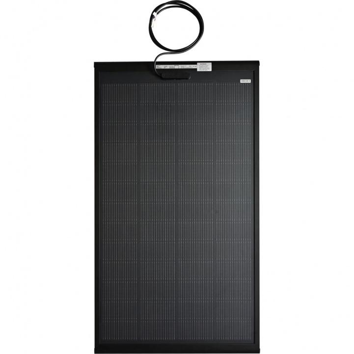 GoCamp Solpanel Premium Shingled Svart 200W i gruppen Campingvogn & Bobilt / Elektronikk / Solpaneler hos Campmarket (84089)