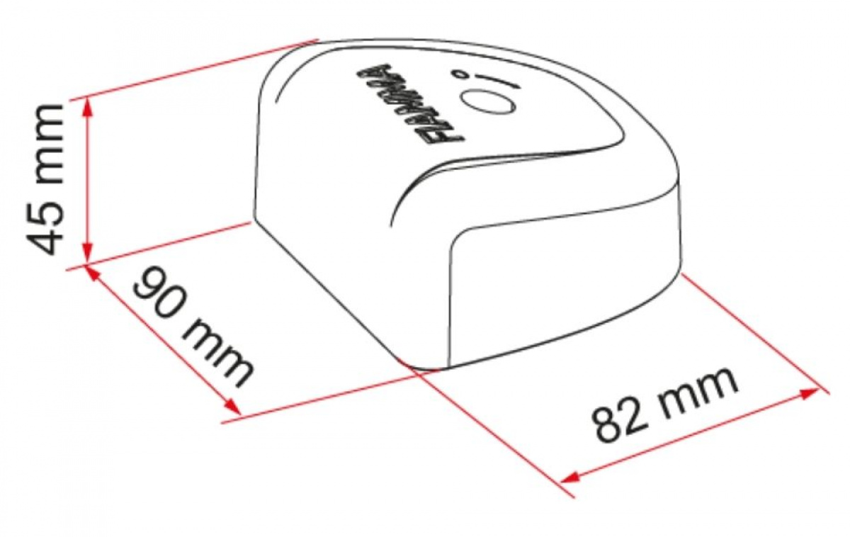 Fiamma Lås Safe Door Van i gruppen Campingvogn & Bobilt / Lås & Beslag / Sikkerhetslås hos Campmarket (84116)