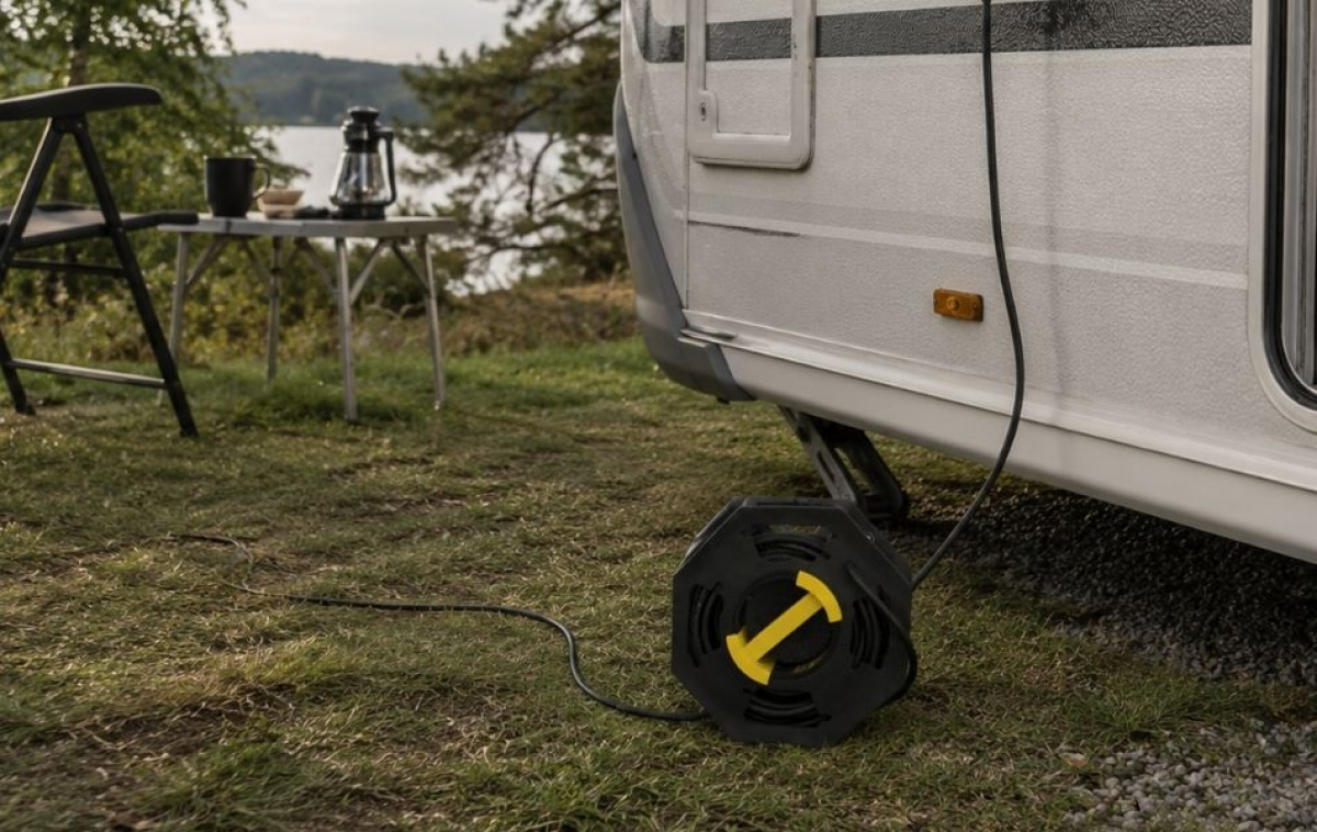Campmaster Tom Kabeltrommel i gruppen Campingvogn & Bobilt / Elektronikk / Tilkoblingskabler hos Campmarket (84170)