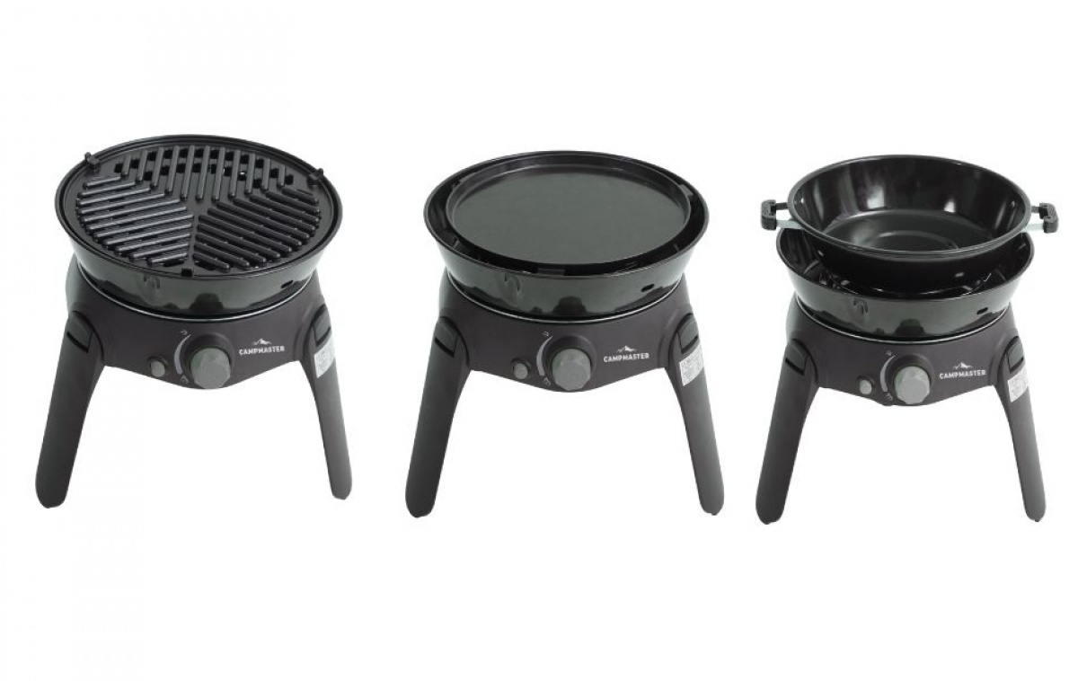 Campmaster Bærbar Gassgrill i gruppen Husholdning & Kjøkken / Griller / Gassgrill hos Campmarket (84268)