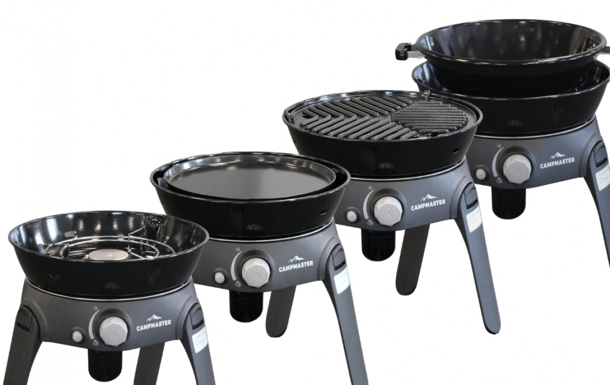 Campmaster Bærbar Gassgrill i gruppen Husholdning & Kjøkken / Griller / Gassgrill hos Campmarket (84268)