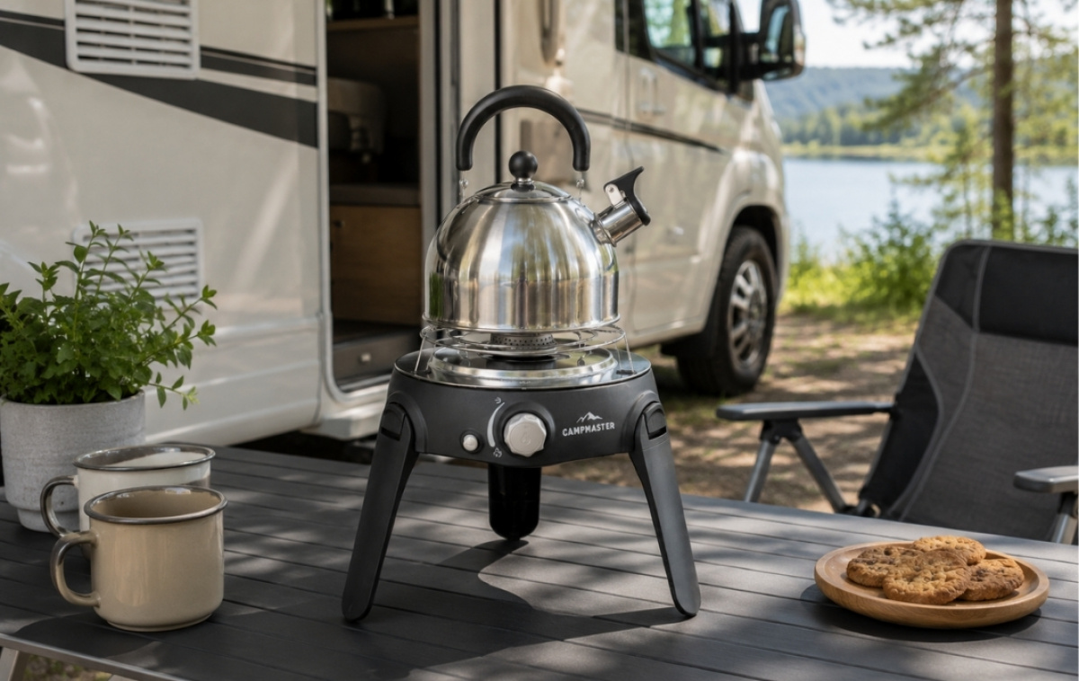 Campmaster Bærbar Gassgrill i gruppen Husholdning & Kjøkken / Griller / Gassgrill hos Campmarket (84268)