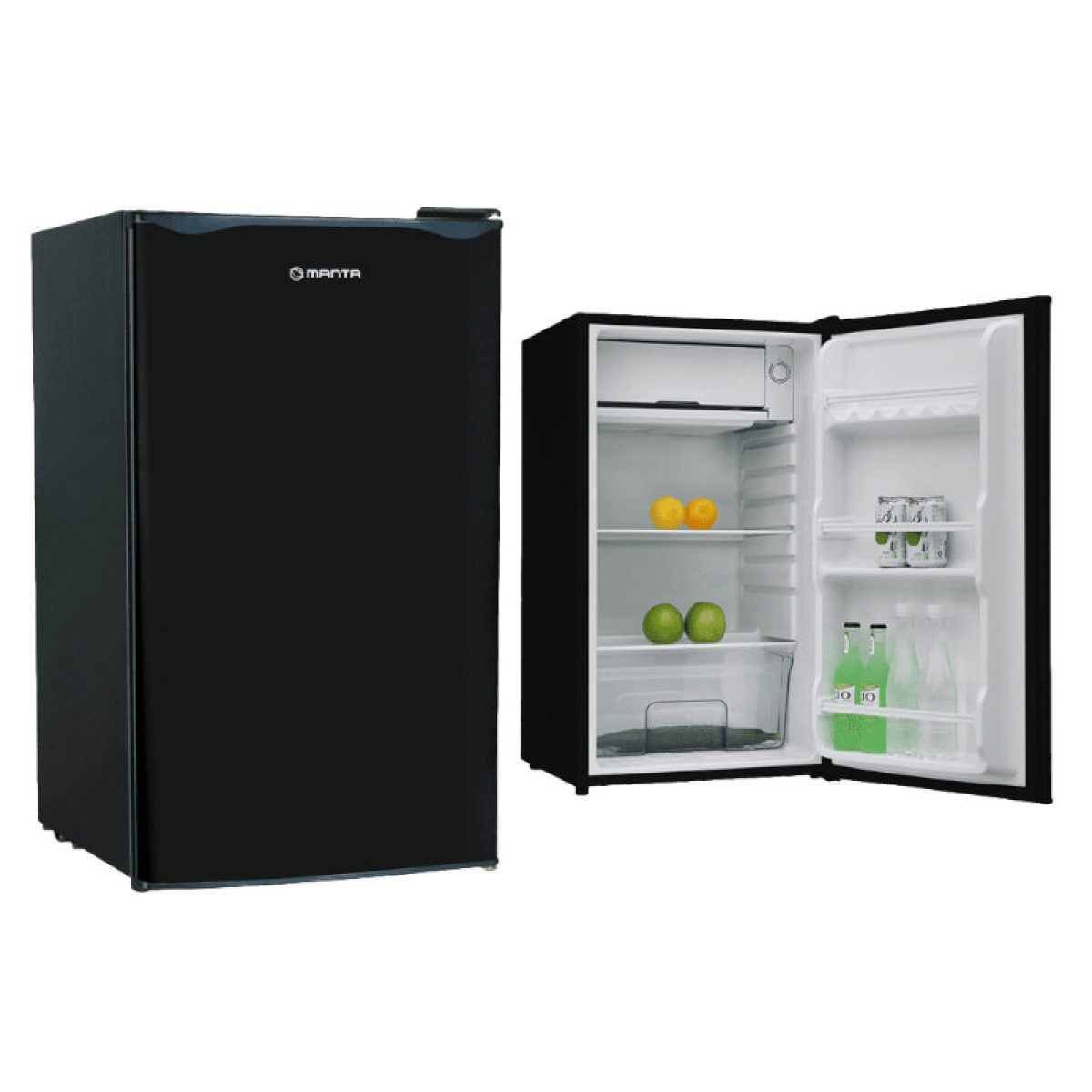 Manta Kjøleskap 91L 230V Svar i gruppen Campingvogn & Bobilt / Varme, Kulde & Ventilasjon / Kjøleskap & Kjølebokser / Øvrige Kjøleskap/Frysere hos Campmarket (84279)
