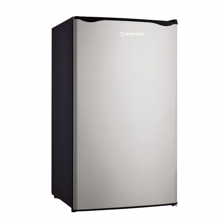 Manta Kjøleskap 91L 230V Sølv-Svart i gruppen Campingvogn & Bobilt / Varme, Kulde & Ventilasjon / Kjøleskap & Kjølebokser / Øvrige Kjøleskap/Frysere hos Campmarket (84280)