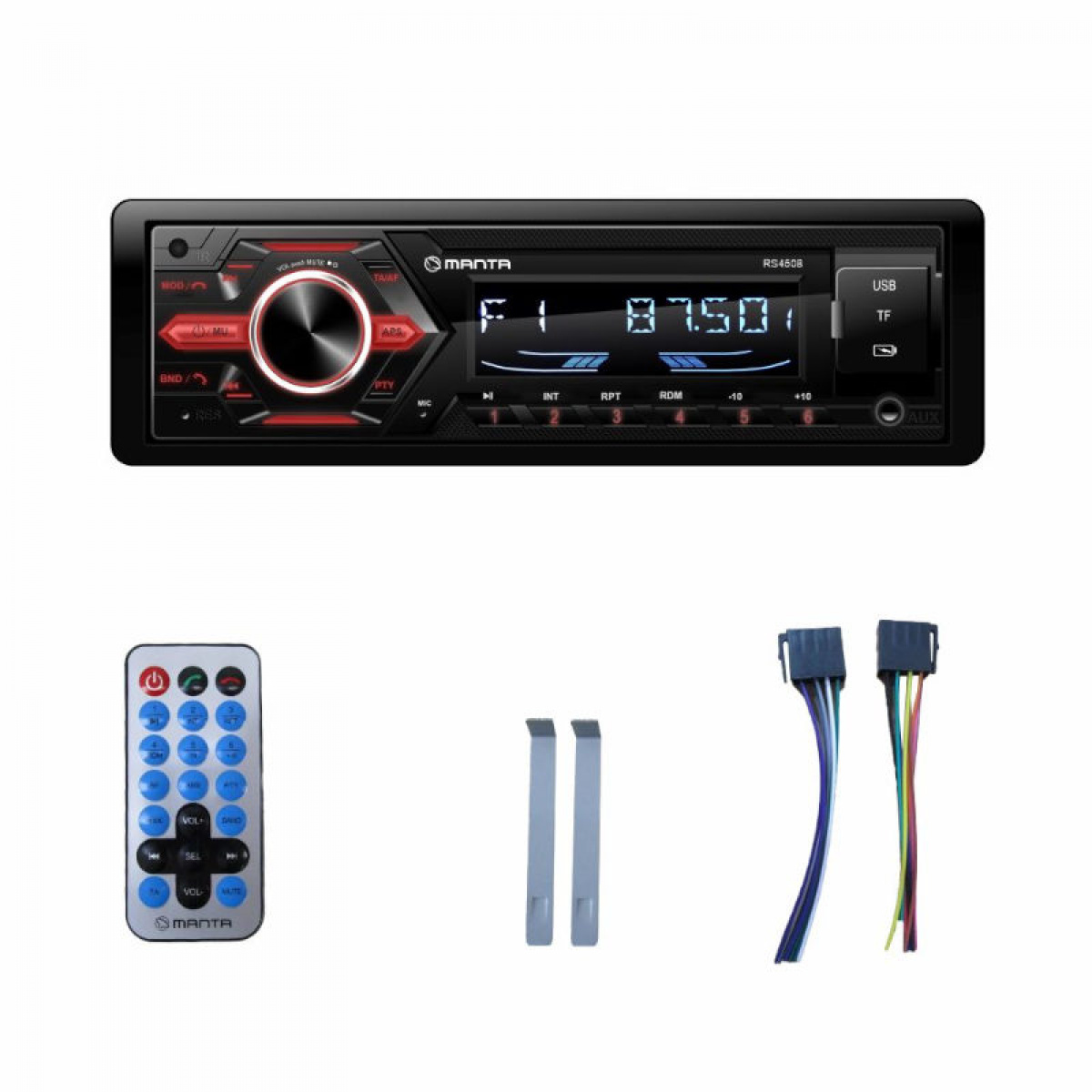 Manta Bilstereo Ottawa RS4508 i gruppen Campingvogn & Bobilt / Elektronikk / TV, Bilde & Lyd hos Campmarket (84289)