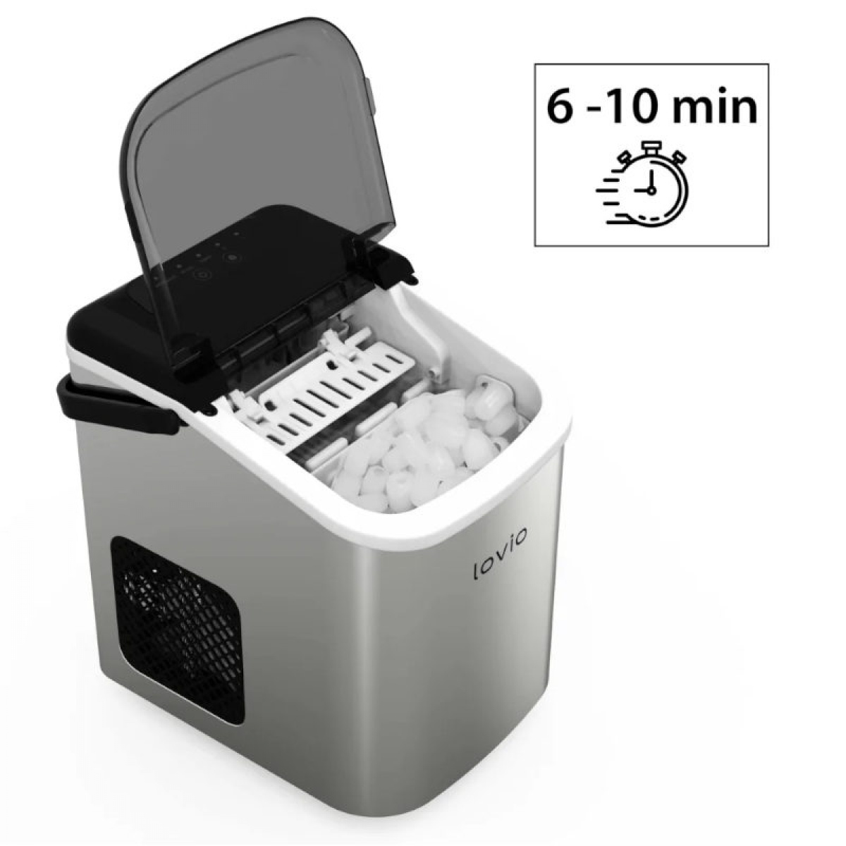 Lovio Ismaskin Crystal Ice i gruppen Campingvogn & Bobilt / Varme, Kulde & Ventilasjon / Kjøleskap & Kjølebokser / Øvrige Kjøleskap/Frysere hos Campmarket (84291)