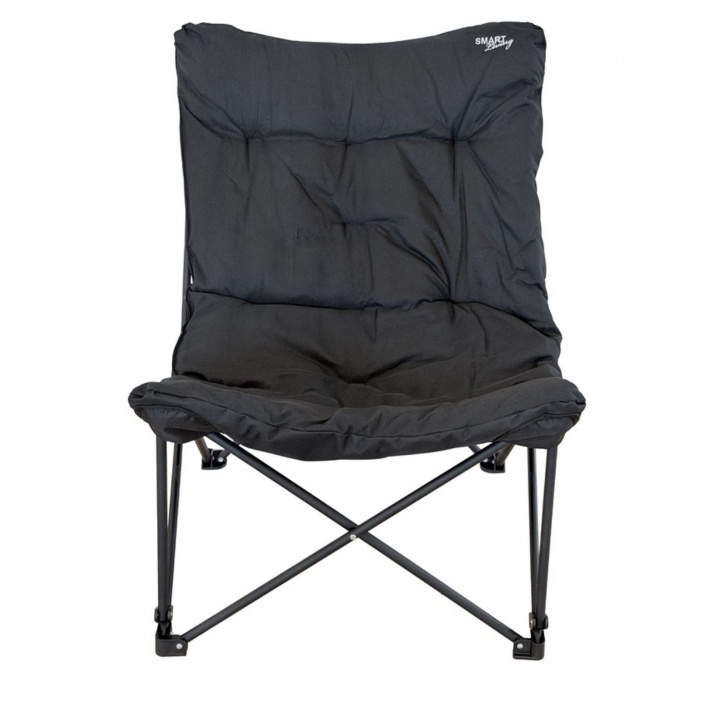 Smart Living Lounge Stol Svart i gruppen Campingmøbler / Campingstoler / Øvrige Stoler hos Campmarket (84486)