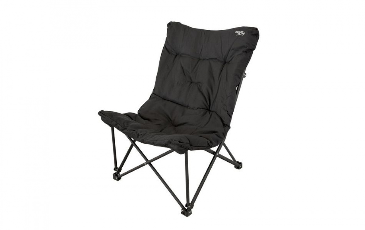 Smart Living Lounge Stol Svart i gruppen Campingmøbler / Campingstoler / Øvrige Stoler hos Campmarket (84486)