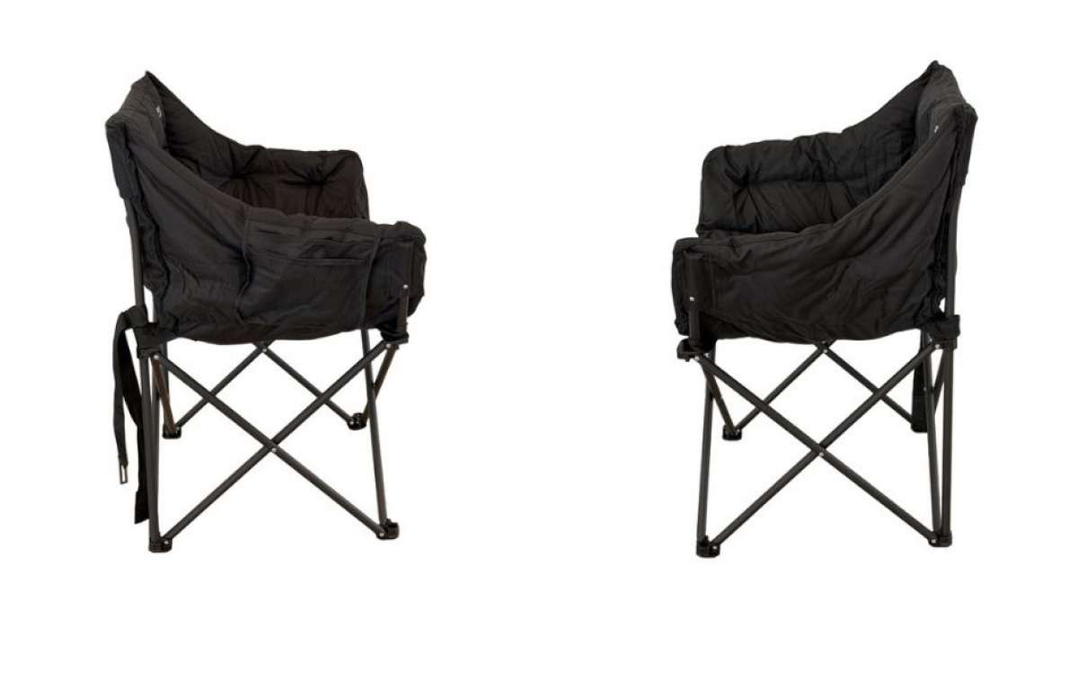 Smart Living Lenestol Svart i gruppen Campingmøbler / Campingstoler / Øvrige Stoler hos Campmarket (84487)