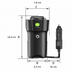Manta 150W Omformer 12V til 230V