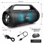 Manta Bluetooth Høyttaler 60W