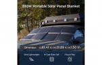 Renogy Bærbart Sammenleggbart Solpanel 200W