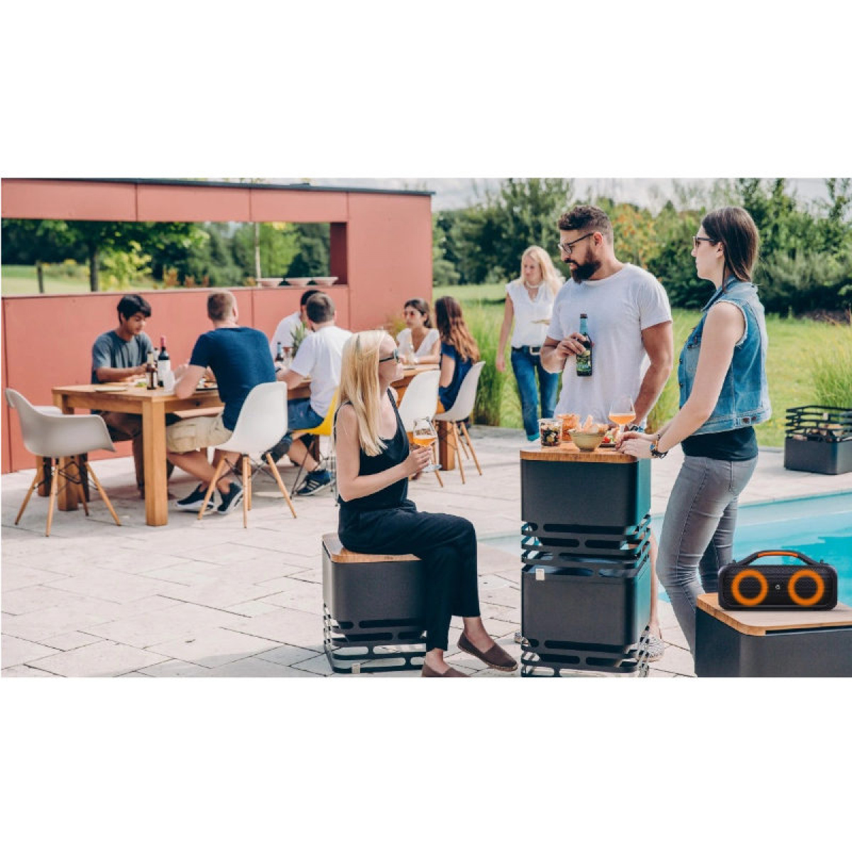 Manta SPK216 Bluetooth Høyttaler i gruppen Campingvogn & Bobilt / Elektronikk / TV, Bilde & Lyd / Høyttaler hos Campmarket (84604)