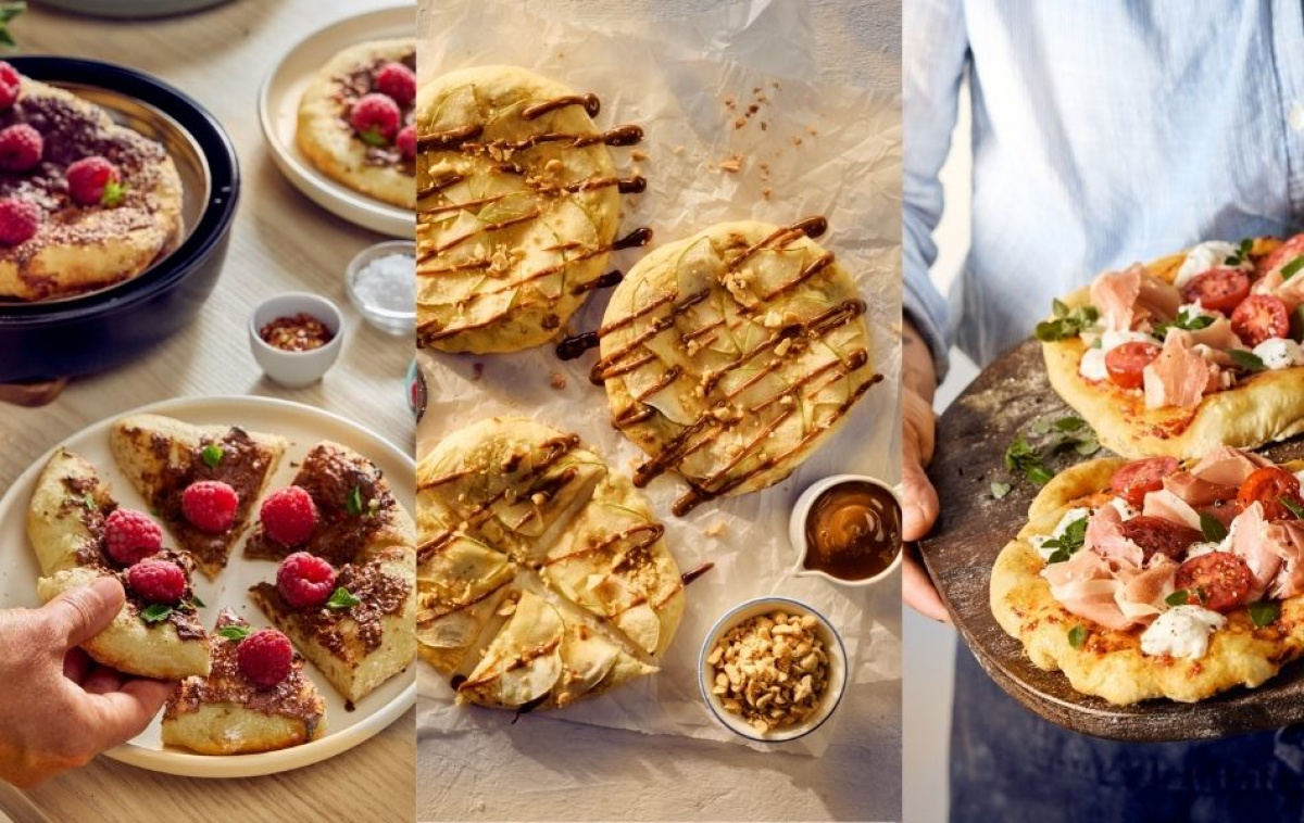 Omnia Stovetop Pizzaovn i gruppen Husholdning & Kjøkken / Kjøkkenutstyr / Kjøkkenredskap hos Campmarket (84740)