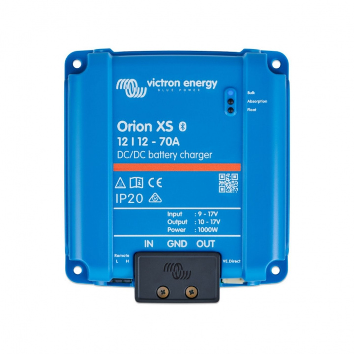 Victron Orion DC/DC-lader XS 12/12-70A i gruppen Campingvogn & Bobilt / Elektronikk / Batterier & Omformere / Batterilader hos Campmarket (84839)