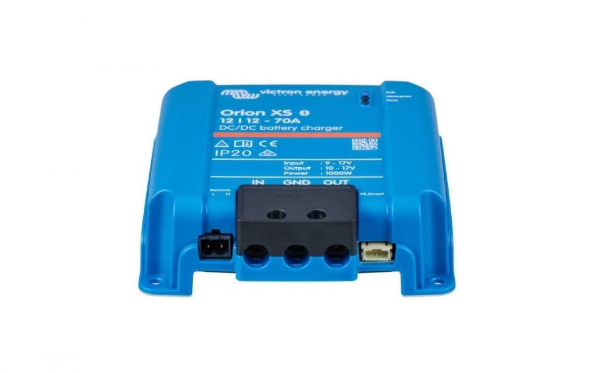 Victron Orion DC/DC-lader XS 12/12-70A i gruppen Campingvogn & Bobilt / Elektronikk / Batterier & Omformere / Batterilader hos Campmarket (84839)