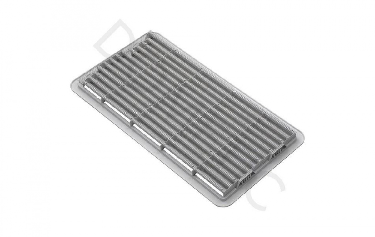 Dometic Ventilasjonsgitter LS300 Hvit 518x277 mm i gruppen Campingvogn & Bobilt / Varme, Kulde & Ventilasjon / Kjøleskap & Kjølebokser / Reservedeler & Tilbehør hos Campmarket (84854)