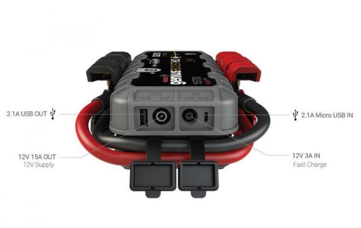 Noco Batteribooster Genius Boost HD i gruppen Campingvogn & Bobilt / Elektronikk / Batterier & Omformere / Batterier / Batteritilbehør hos Campmarket (84906)
