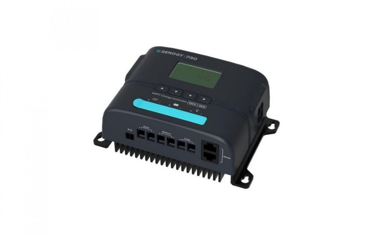 Renogy Regulator 20A i gruppen Campingvogn & Bobilt / Elektronikk / Solpaneler / Solcelleregulatorer / MPPT hos Campmarket (84909)