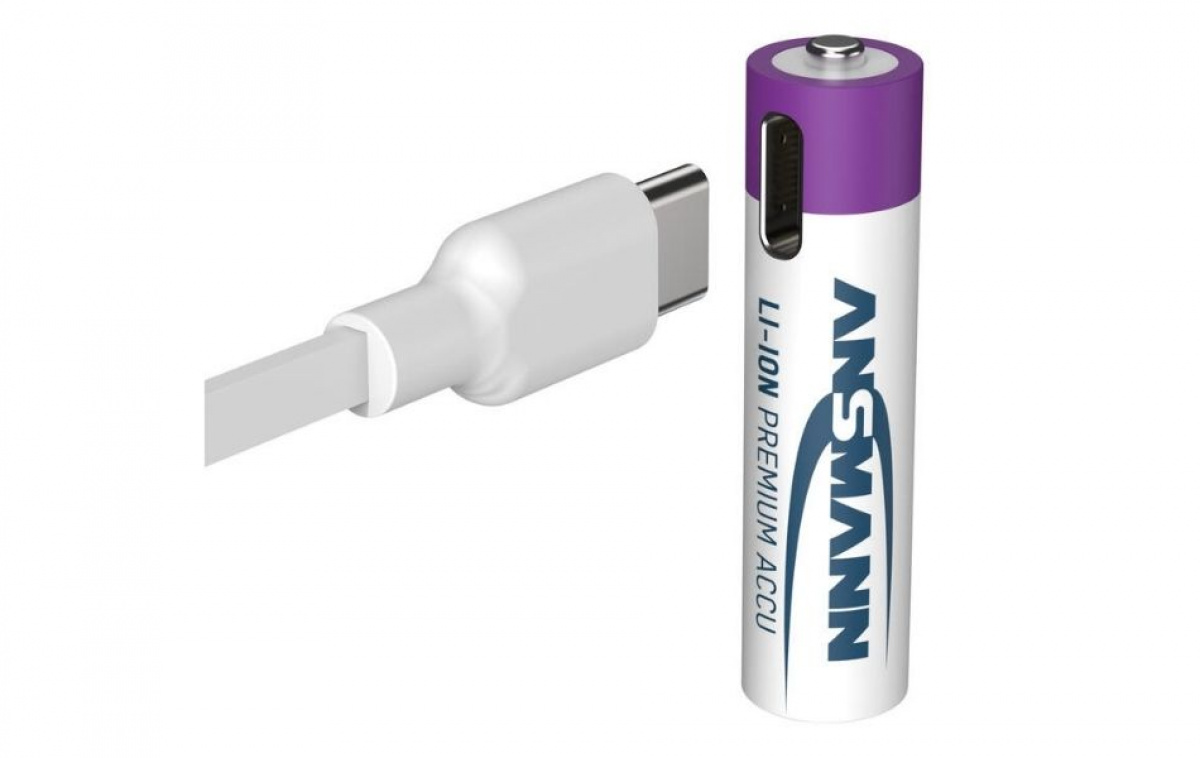 Ansmann Oppladbare Batterier AA 4-pakning i gruppen Campingvogn & Bobilt / Elektronikk / Batterier & Omformere / Batterier hos Campmarket (84926)