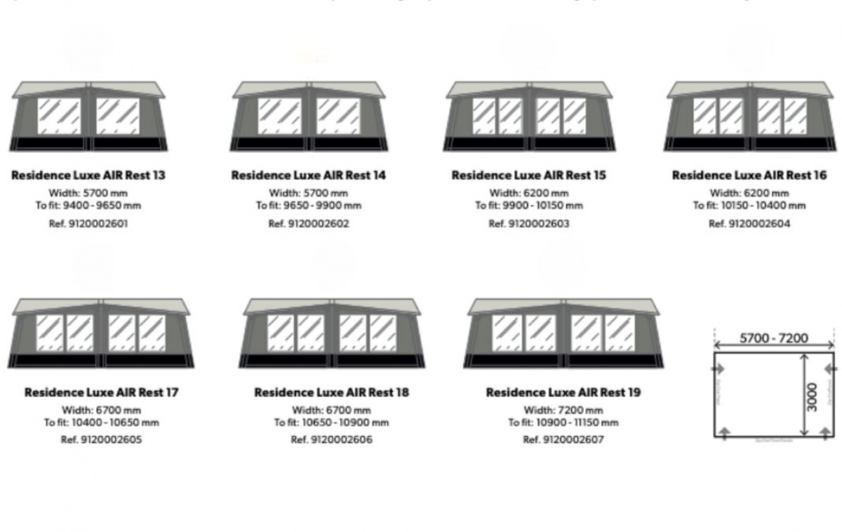 Dometic Residence Luxe Air Rest i gruppen Nyheter hos Campmarket (84939)