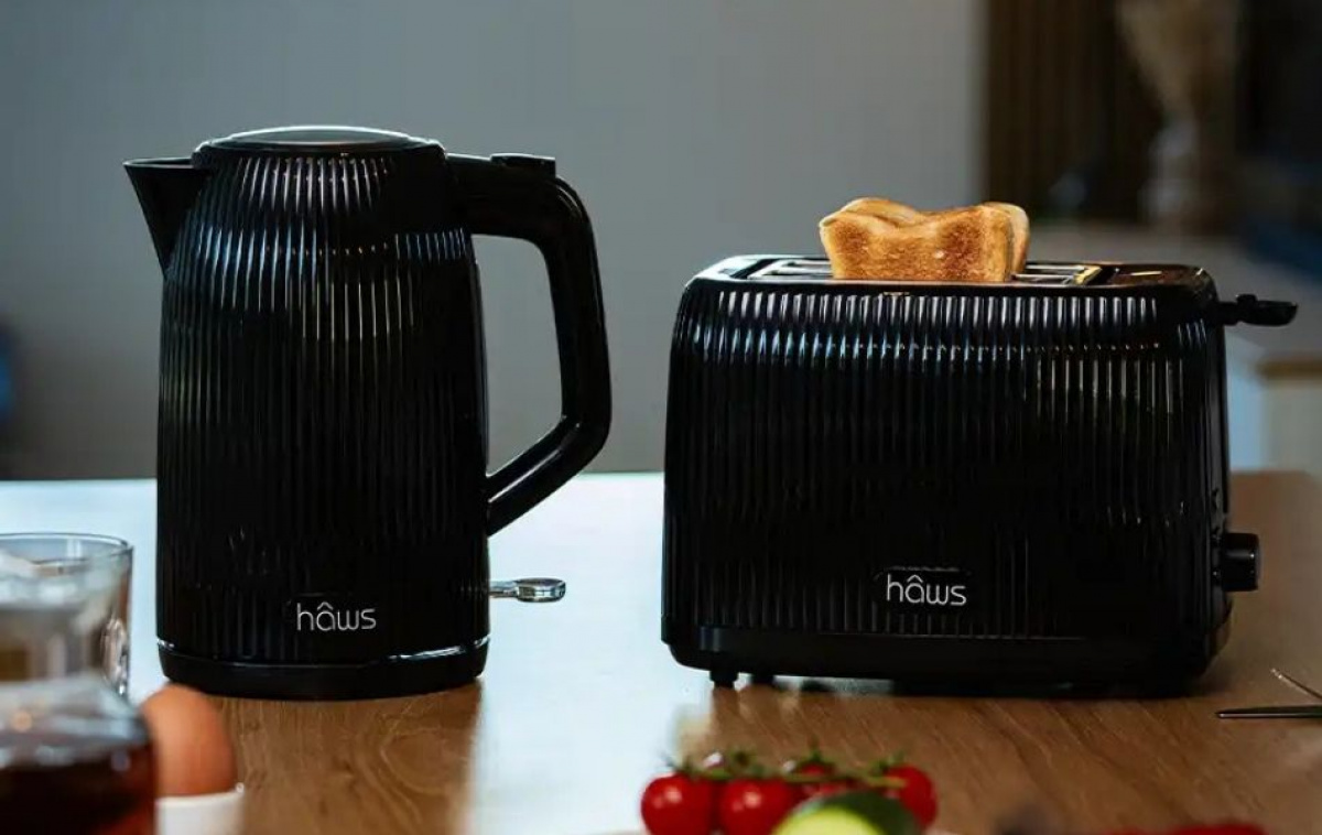 Haws Frokostsett Brødrister Og Vannkoker 230V i gruppen Husholdning & Kjøkken / Kjøkkenutstyr / Kjøkkenapparater / Øvrige Kjøkkenapparater hos Campmarket (84988)