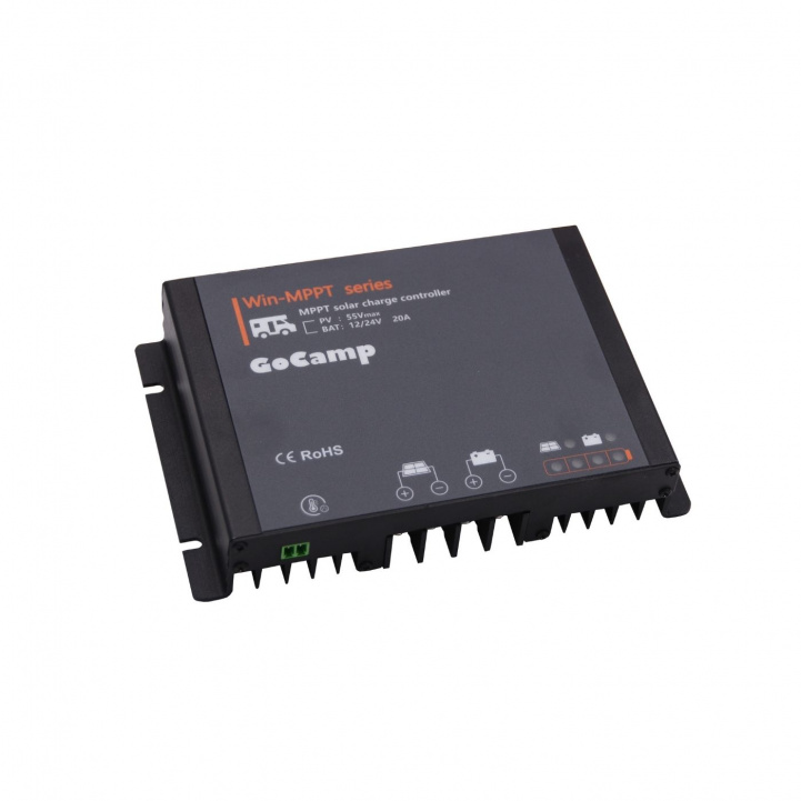 GoCamp Solcelleregulator MPPT Win 500 20A i gruppen Campingvogn & Bobilt / Elektronikk / Solpaneler / Solcelleregulatorer / MPPT hos Campmarket (85019)