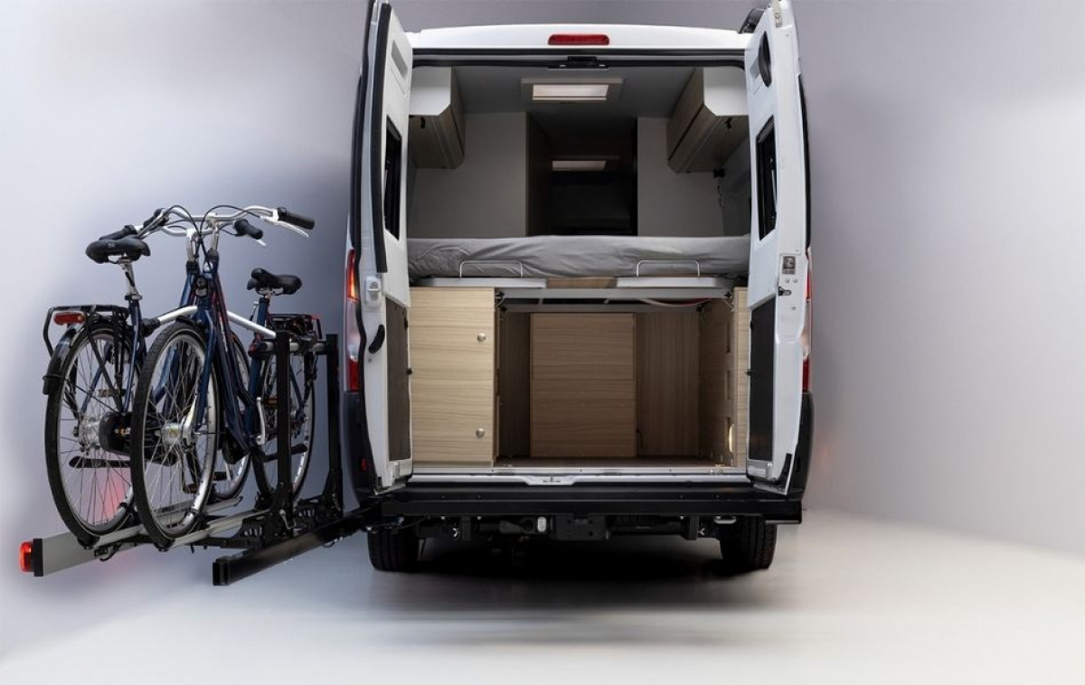 Memo Svingbar Sykkelholder Van-Star Adventure Sprinter/Crafter i gruppen Campingvogn & Bobilt / Chassis / Sykkelstativ / Vans hos Campmarket (85160)