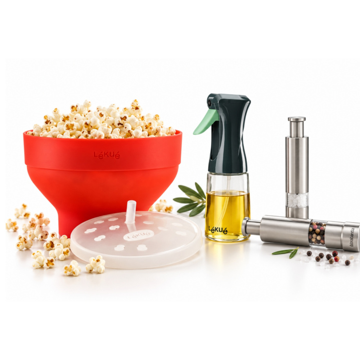 Komplet Popcornsæt i gruppen Annet / Campinggaver hos Campmarket (85441)